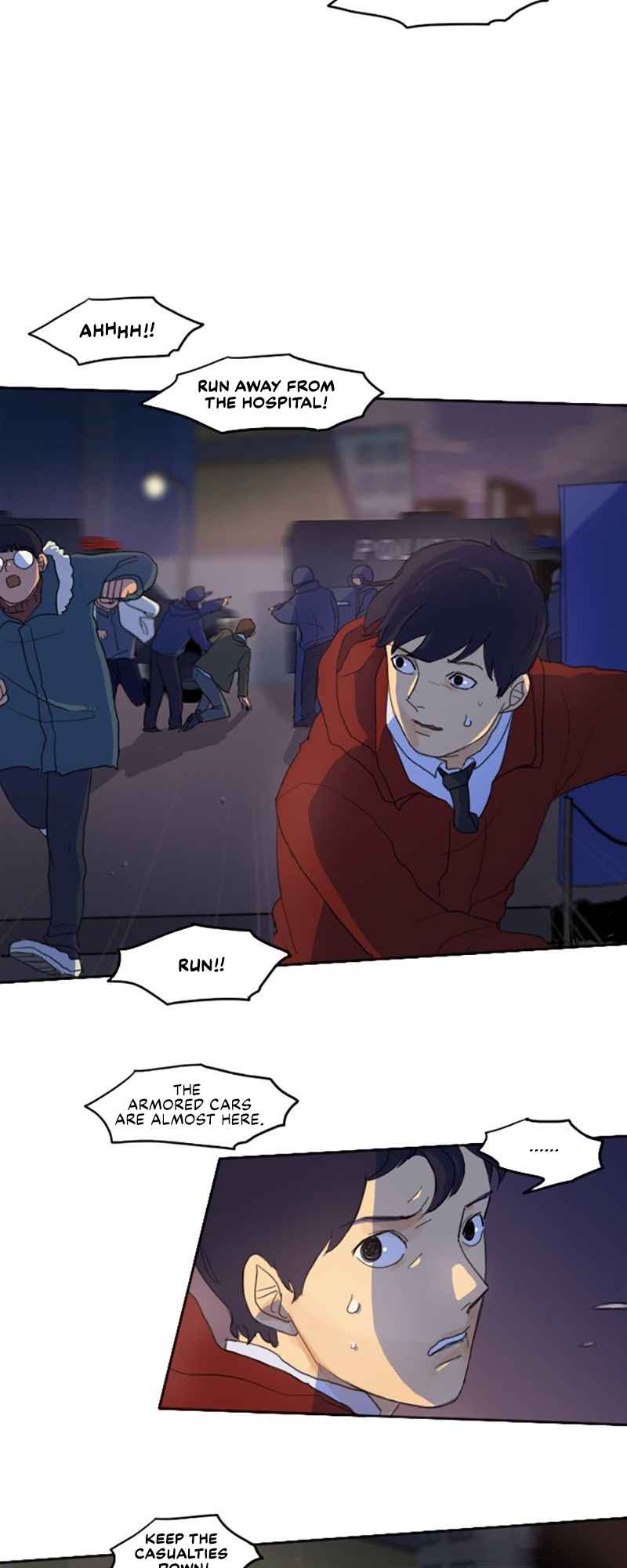 Lost in an Infected Area Chapter 3 - Page 12