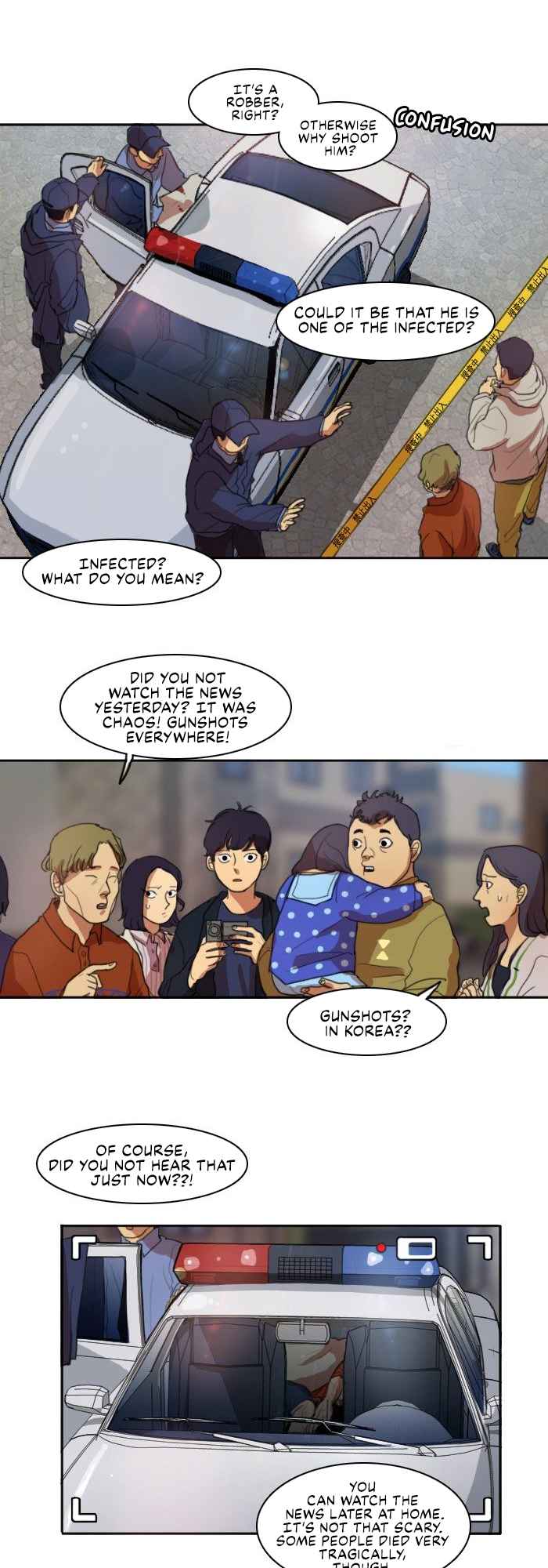 Lost in an Infected Area Chapter 5 - Page 4