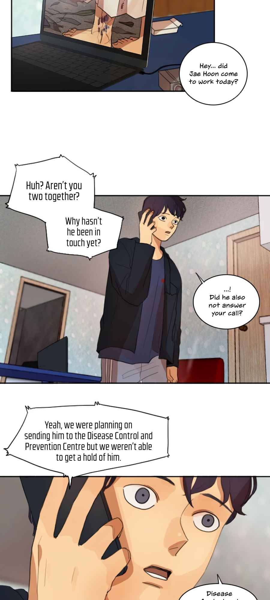 Lost in an Infected Area Chapter 6.2 - Page 3