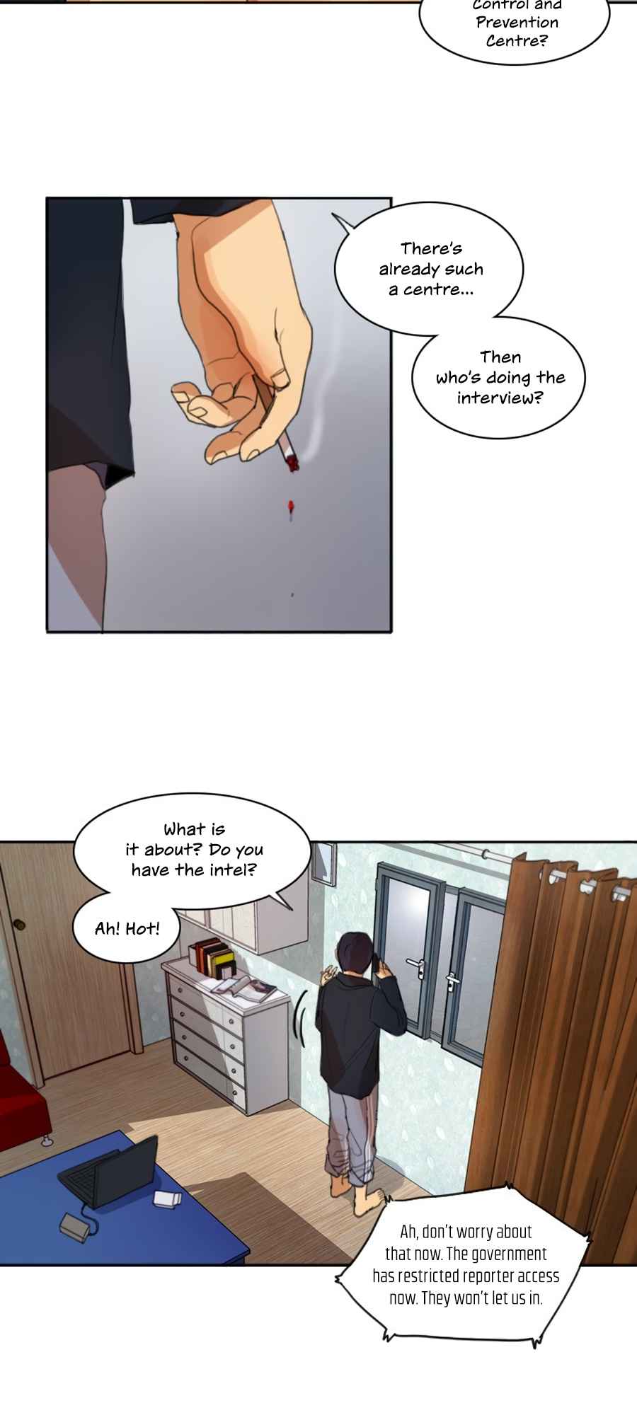 Lost in an Infected Area Chapter 6.2 - Page 4
