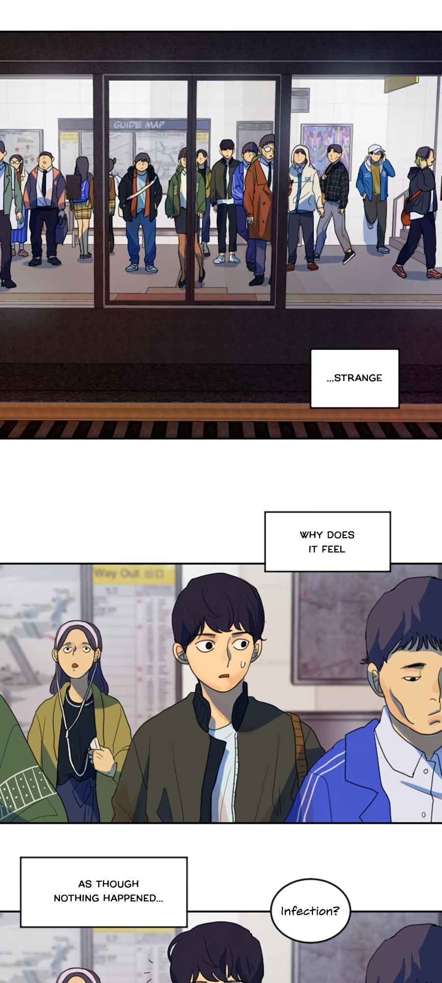 Lost in an Infected Area Chapter 7.1 - Page 15