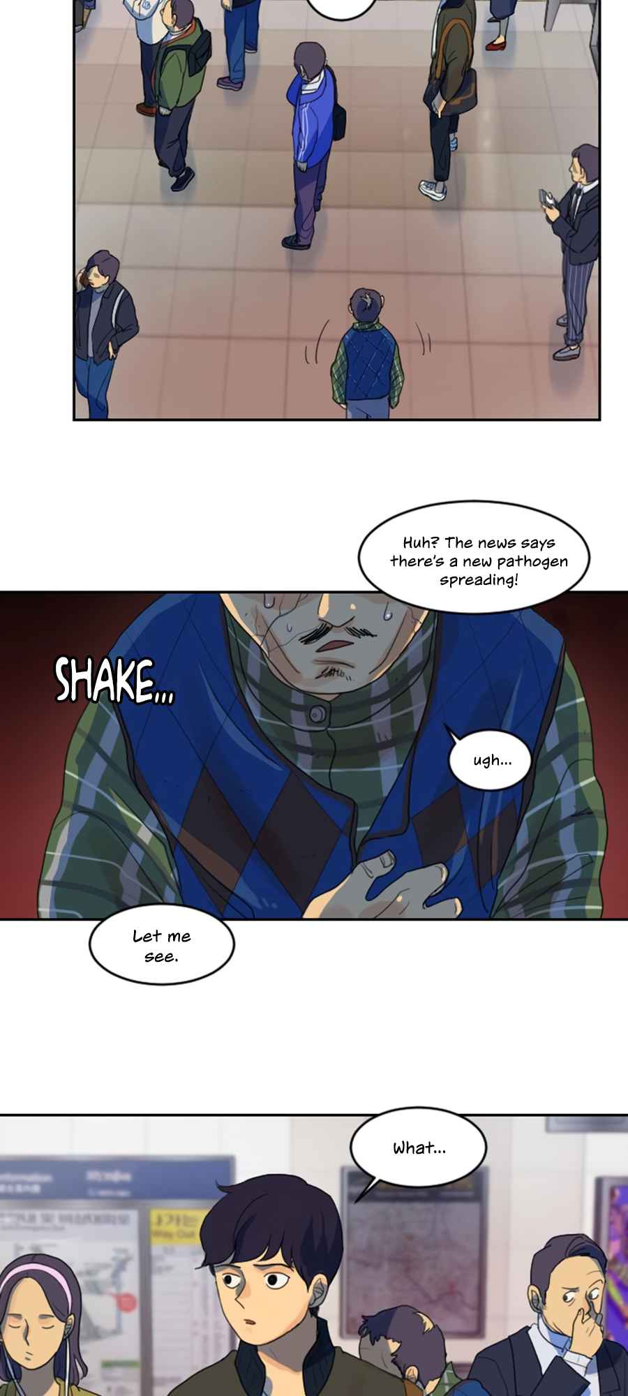 Lost in an Infected Area Chapter 7.1 - Page 17