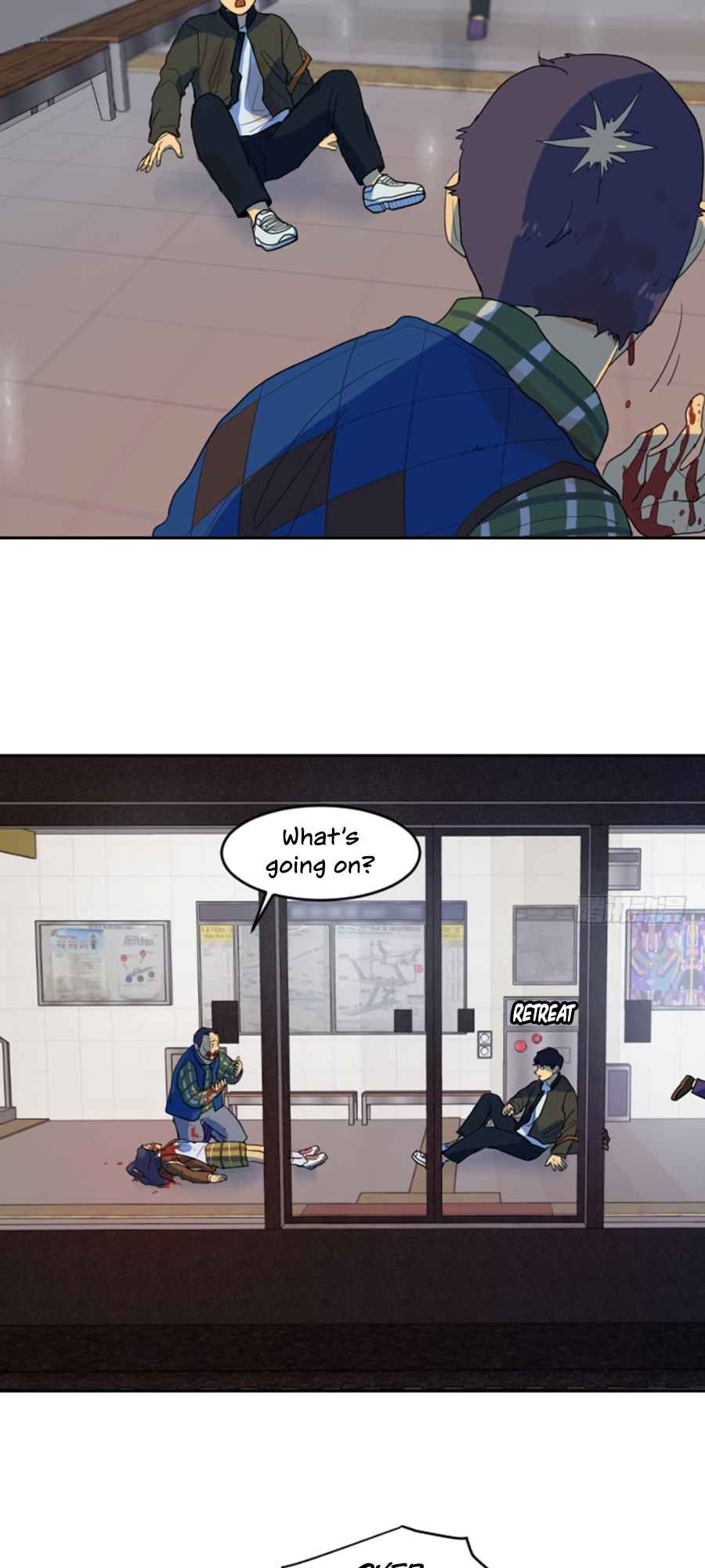 Lost in an Infected Area Chapter 7.2 - Page 12