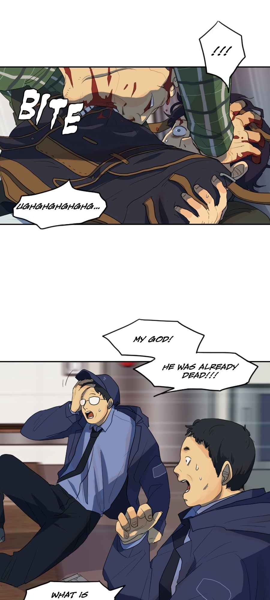 Lost in an Infected Area Chapter 8.1 - Page 14