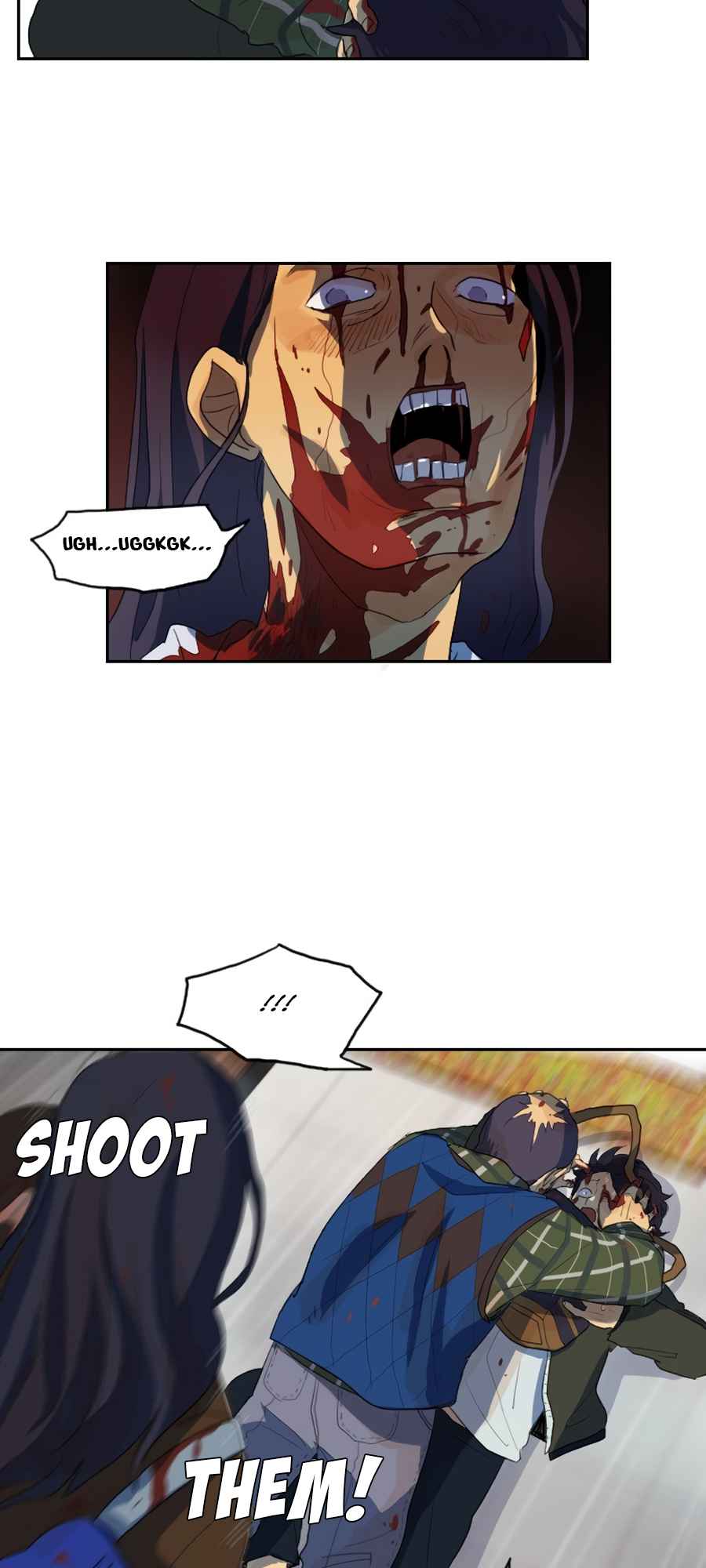 Lost in an Infected Area Chapter 8.1 - Page 16