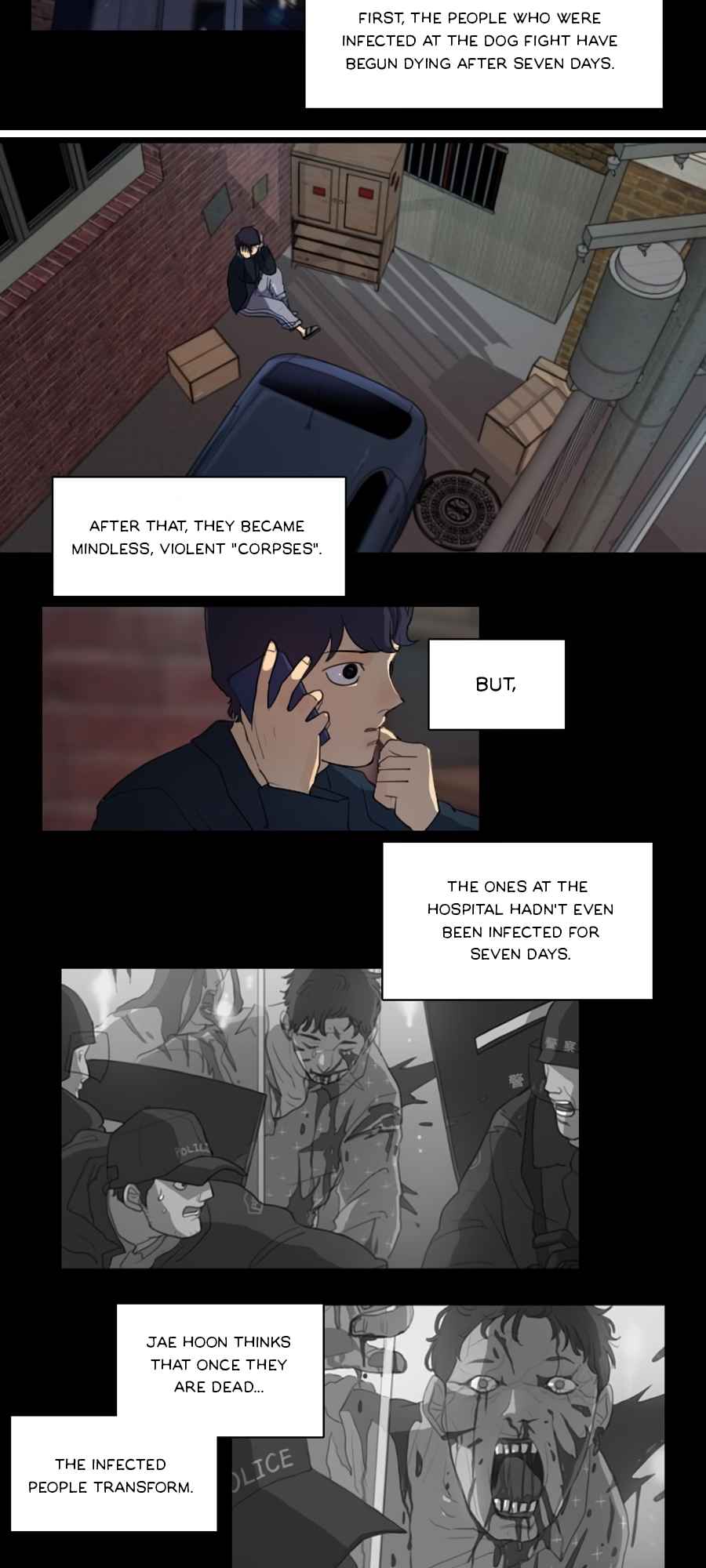 Lost in an Infected Area Chapter 8.1 - Page 2