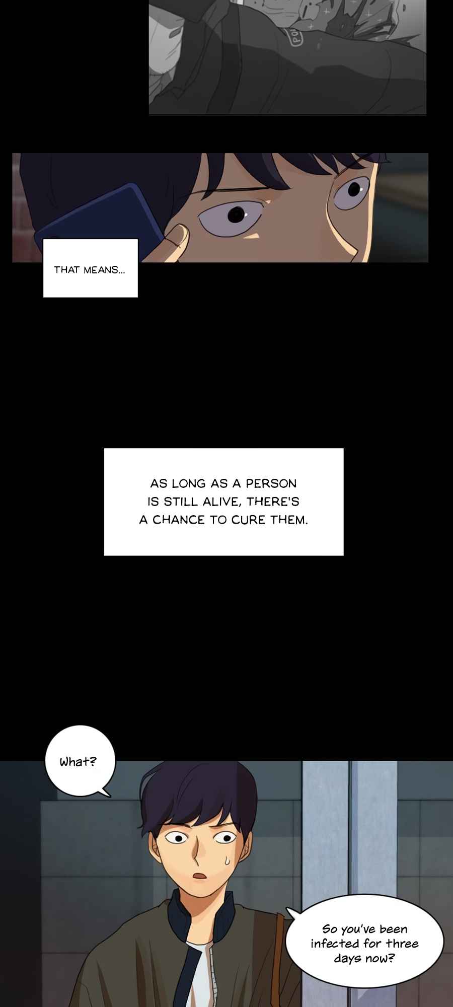 Lost in an Infected Area Chapter 8.1 - Page 3