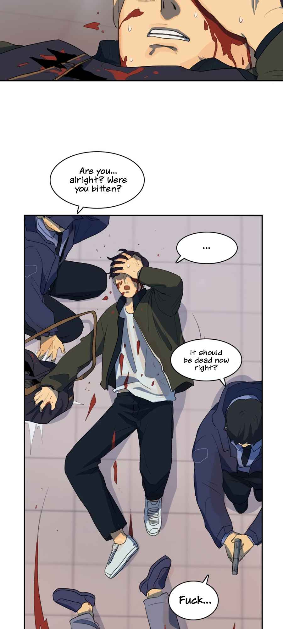 Lost in an Infected Area Chapter 8.2 - Page 5