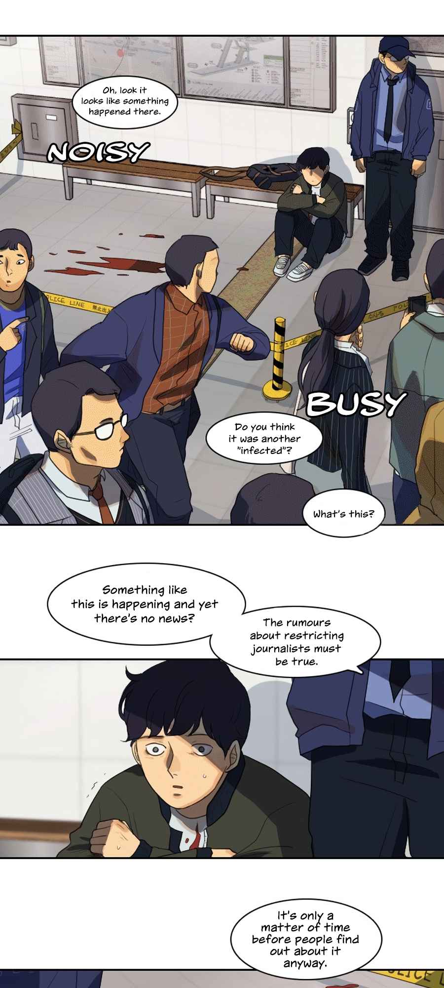 Lost in an Infected Area Chapter 9.1 - Page 10
