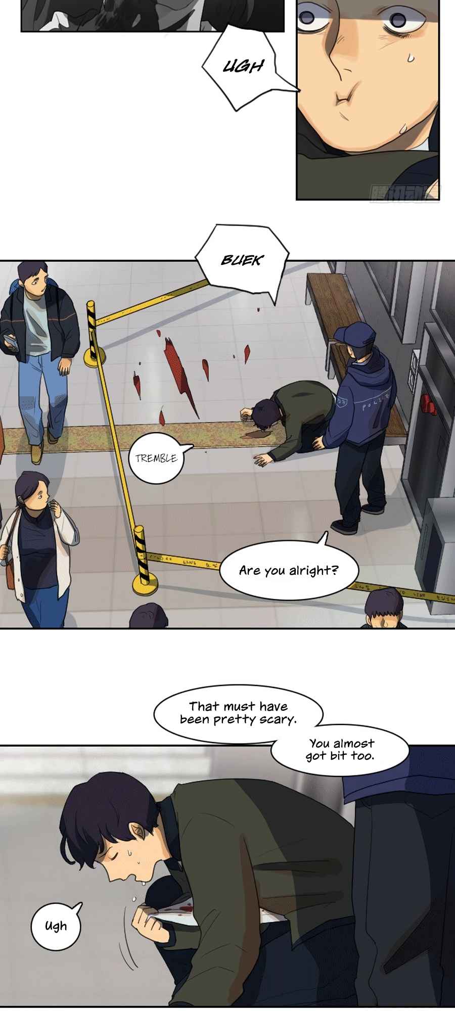 Lost in an Infected Area Chapter 9.1 - Page 12