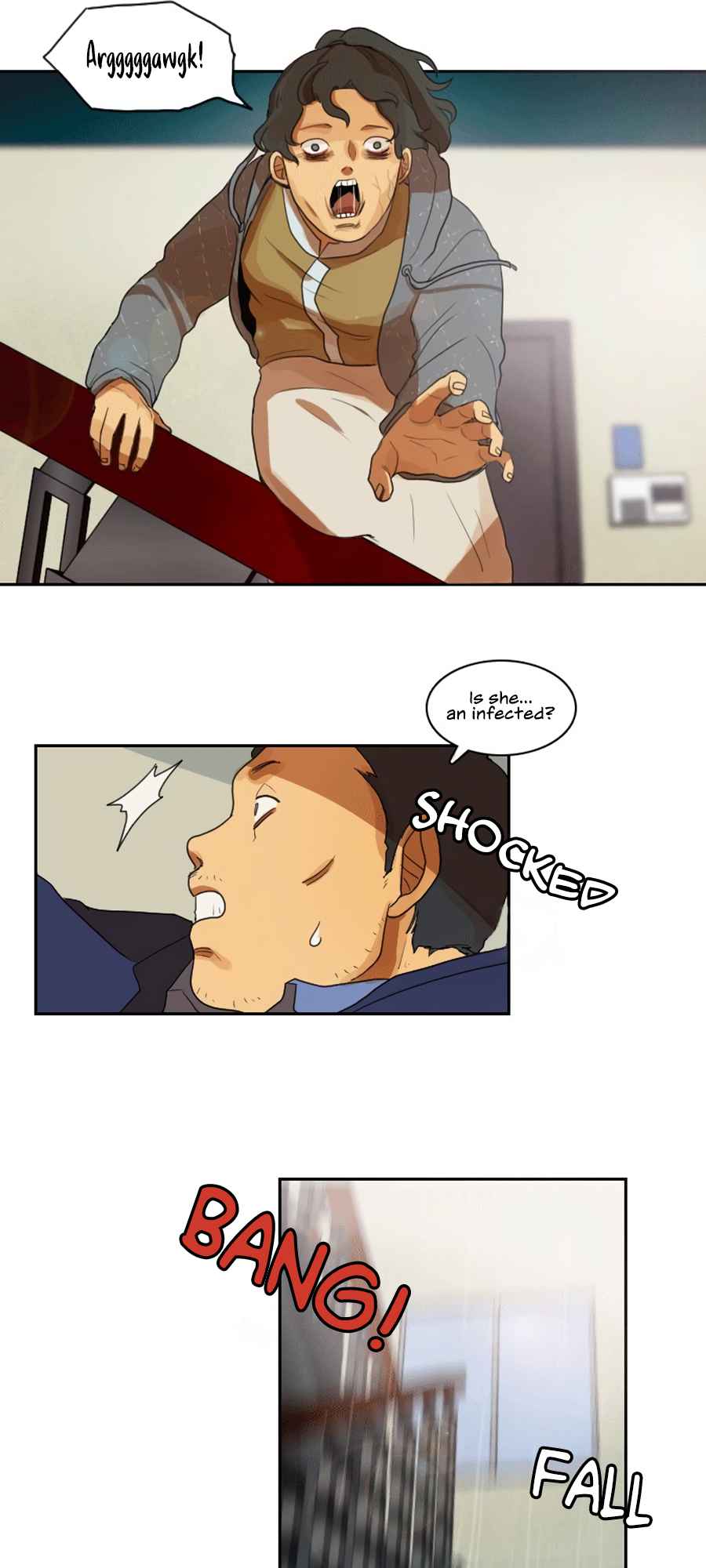 Lost in an Infected Area Chapter 9.1 - Page 5