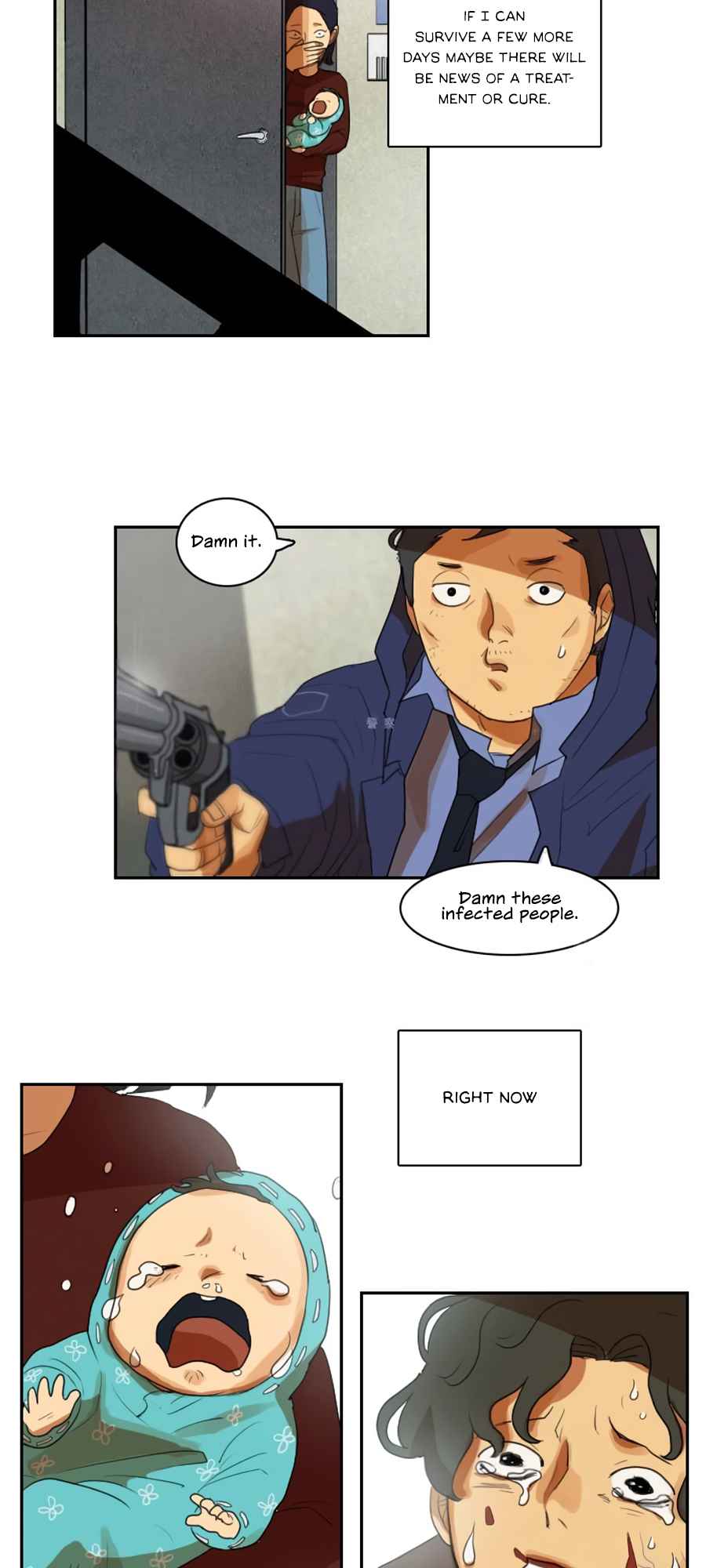 Lost in an Infected Area Chapter 9.1 - Page 8