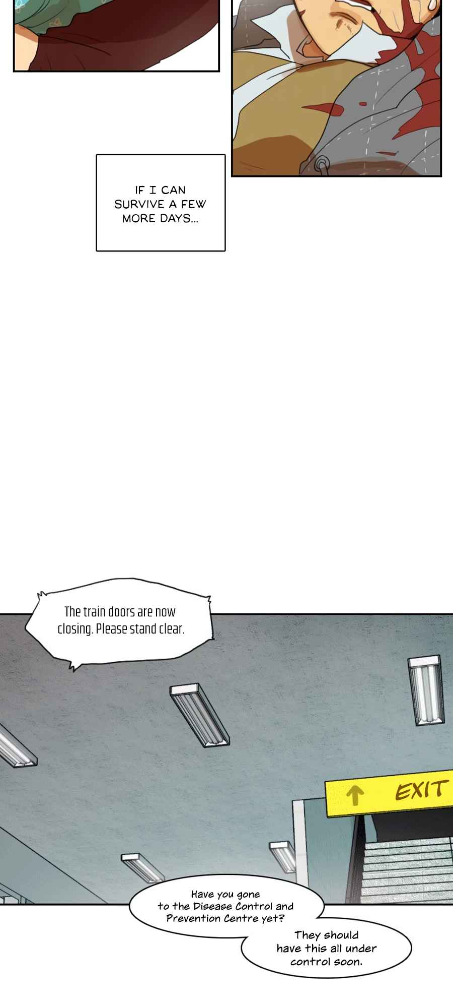 Lost in an Infected Area Chapter 9.1 - Page 9