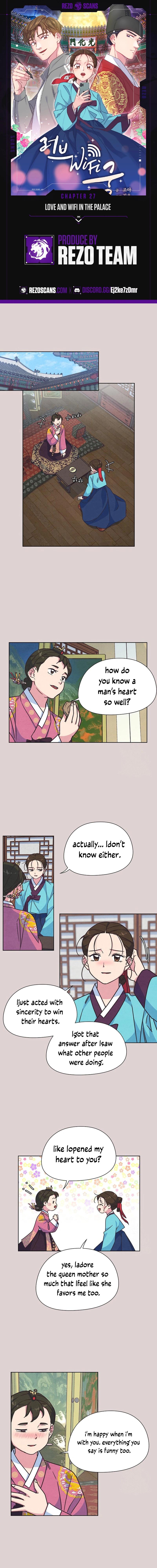 Love and WiFi in the Palace Chapter 27 - Page 1