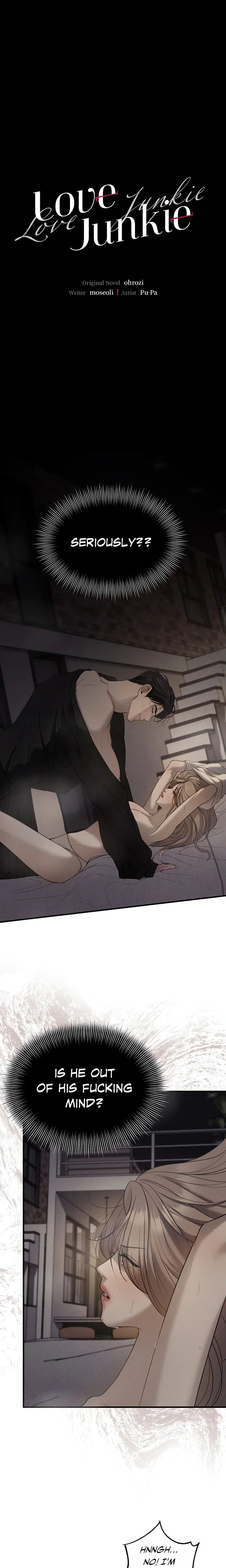 Love Junkie Chapter 3 - Page 1
