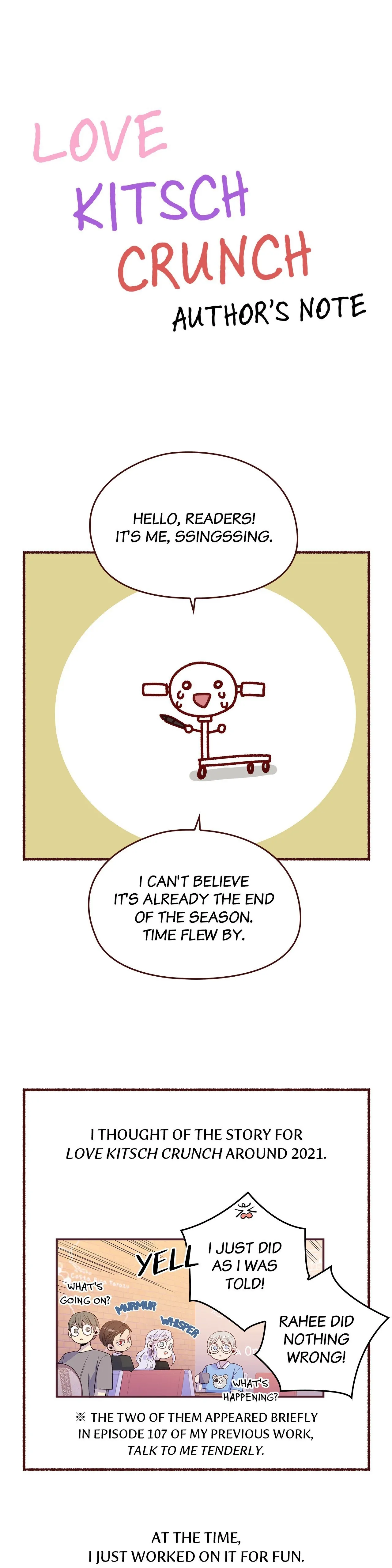 Love Kitsch Crunch Chapter 36.5 - Page 0