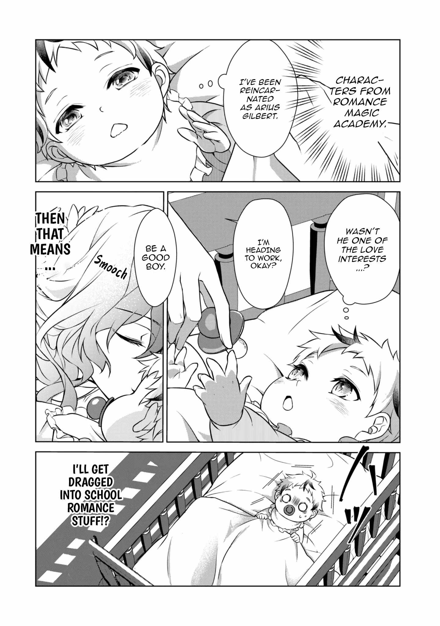 Love & Magic Academy ~Aiming to be the Strongest in the World of Otome Game~ Chapter 1 - Page 13