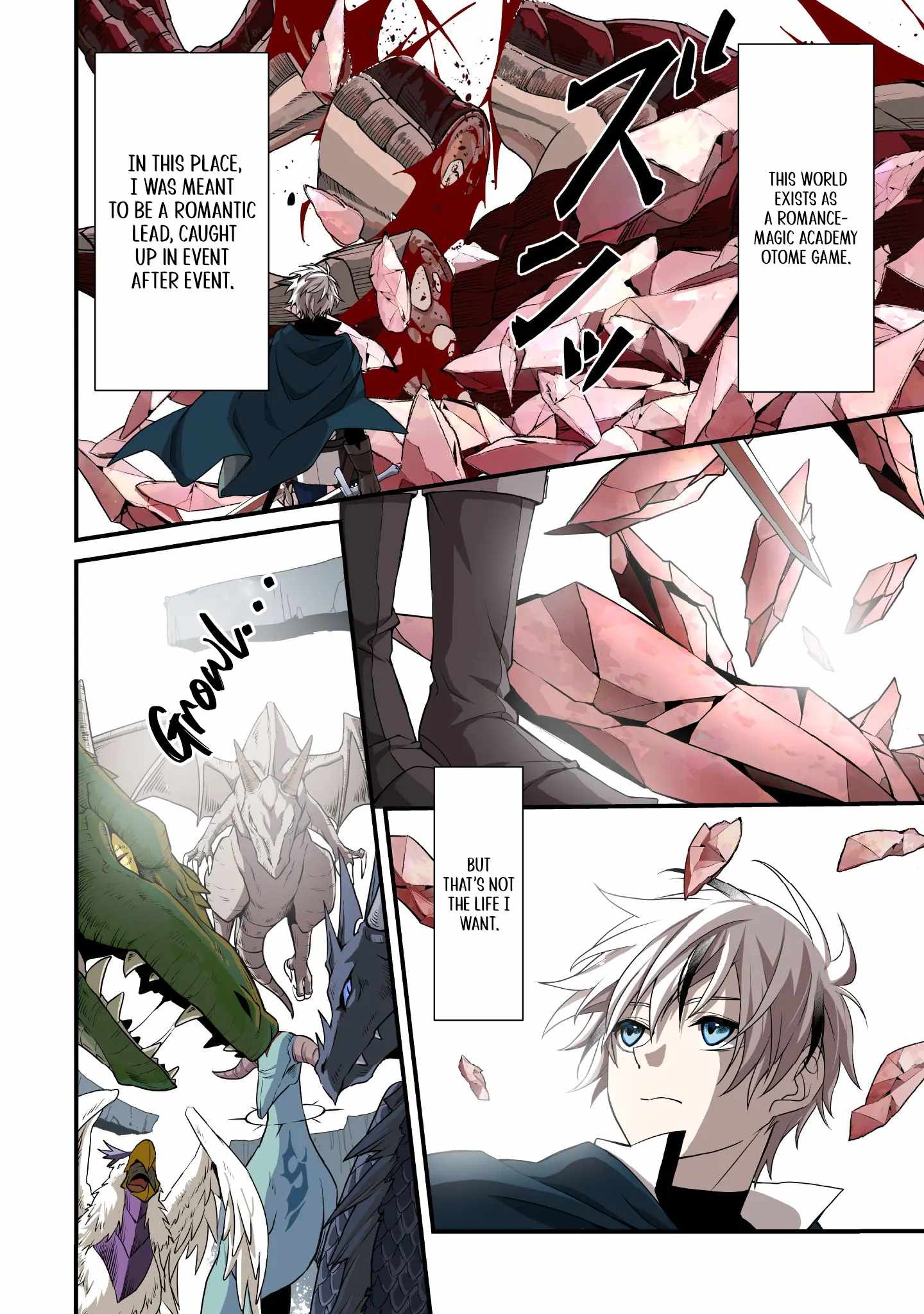 Love & Magic Academy ~Aiming to be the Strongest in the World of Otome Game~ Chapter 1 - Page 3