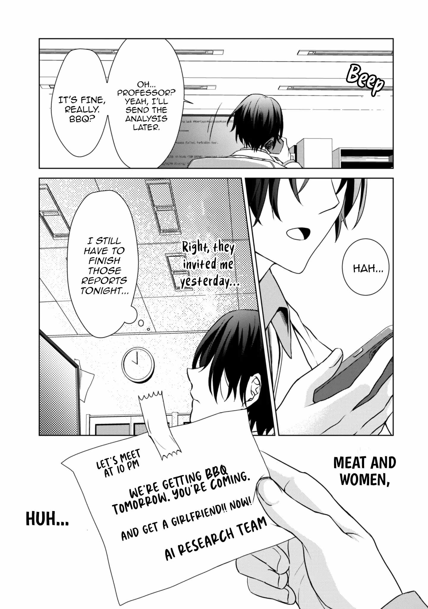 Love & Magic Academy ~Aiming to be the Strongest in the World of Otome Game~ Chapter 1 - Page 8