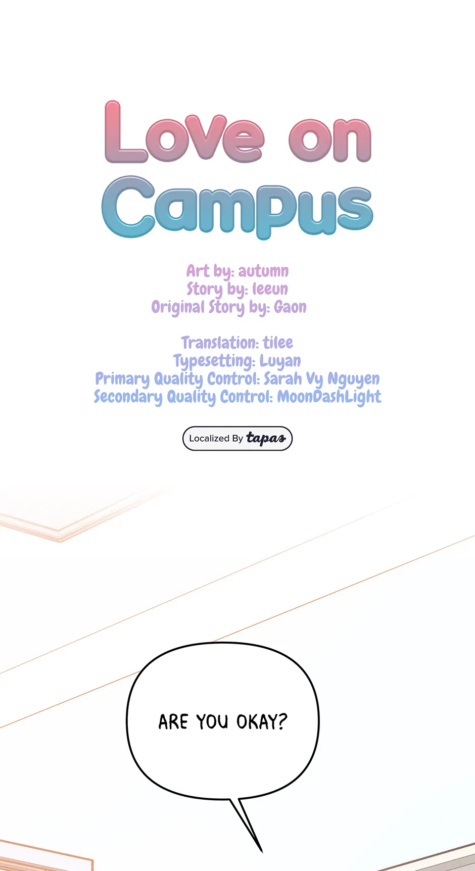 Love on Campus Chapter 2 - Page 1