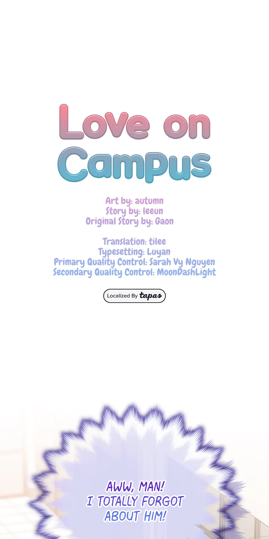 Love on Campus Chapter 30 - Page 1