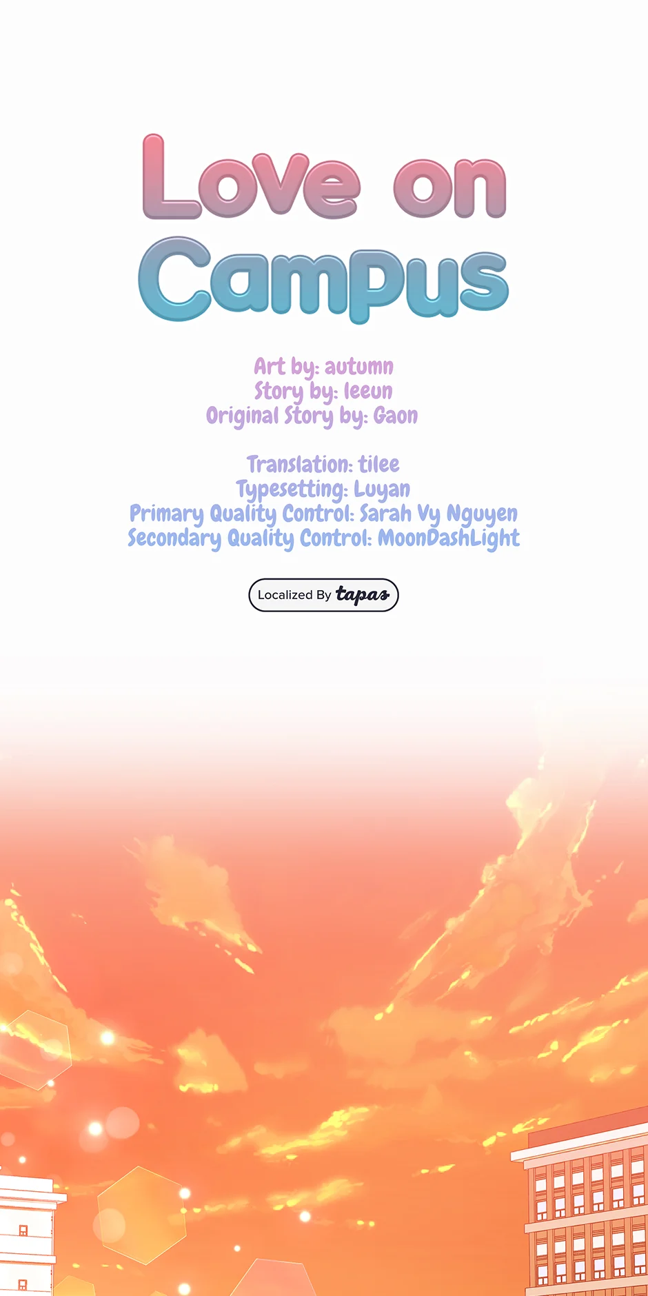 Love on Campus Chapter 38 - Page 1