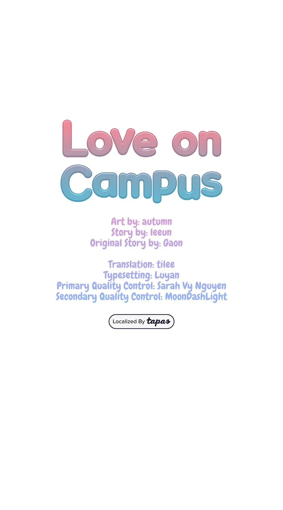 Love on Campus Chapter 6 - Page 32