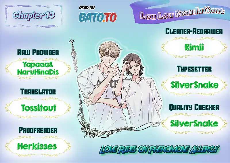 Love Rides on Pheromone Allergy Chapter 13 - Page 0