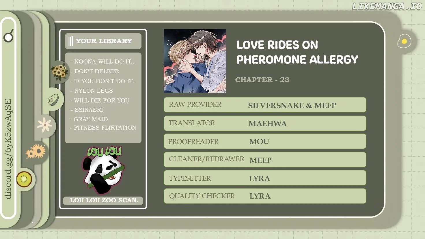 Love Rides on Pheromone Allergy Chapter 23 - Page 141