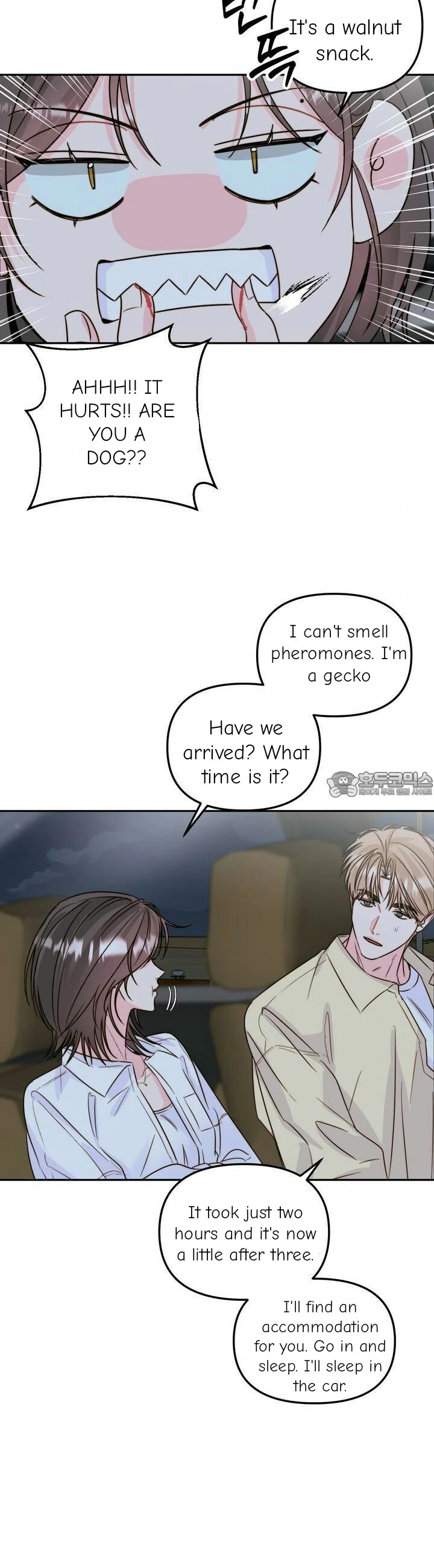 Love Rides on Pheromone Allergy Chapter 28 - Page 1