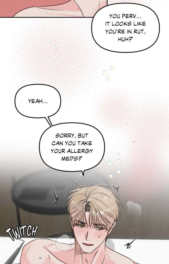 Love Rides on Pheromone Allergy Chapter 45 - Page 40