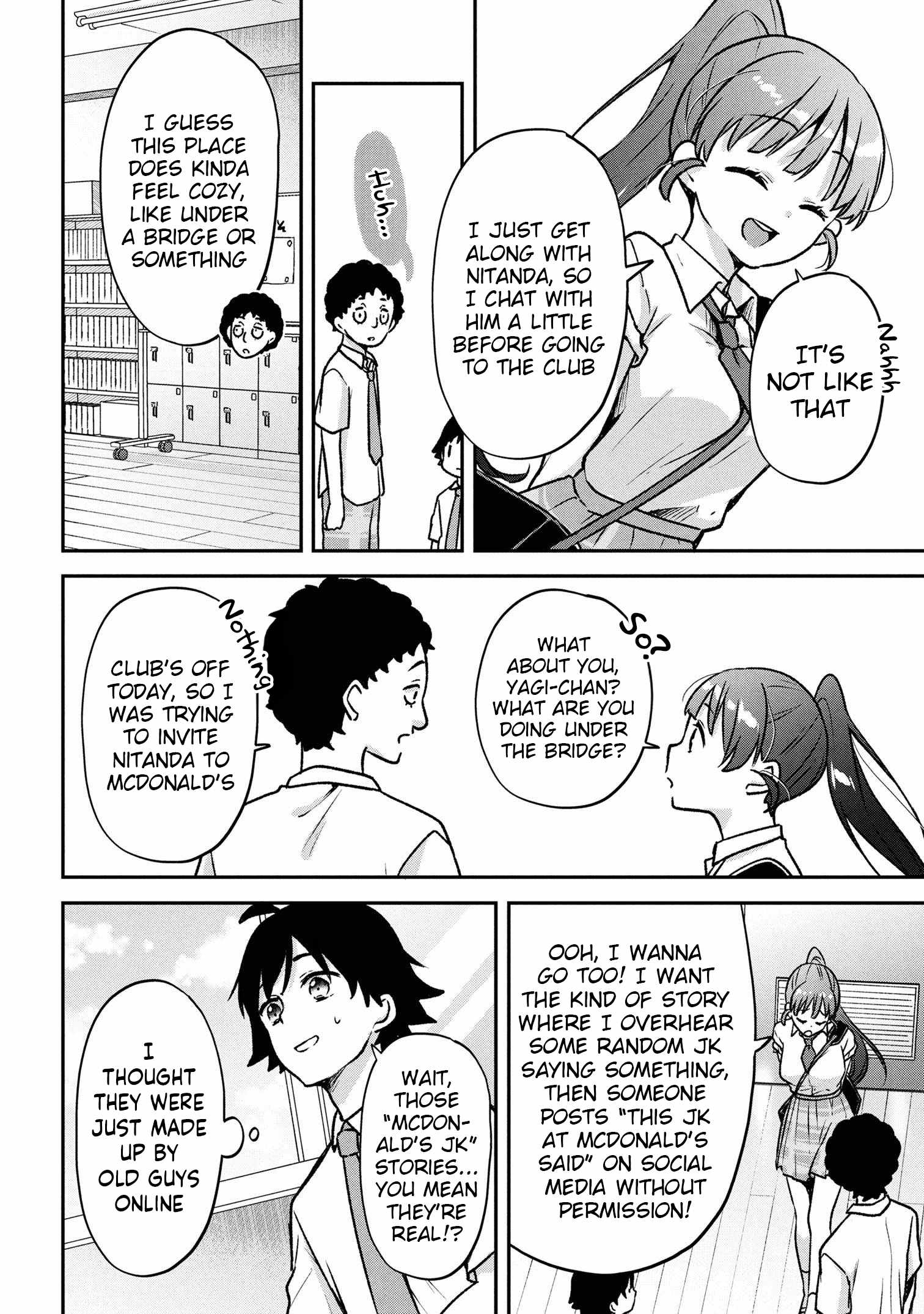 Machino-san, Waiting for a Comeback Chapter 5 - Page 8