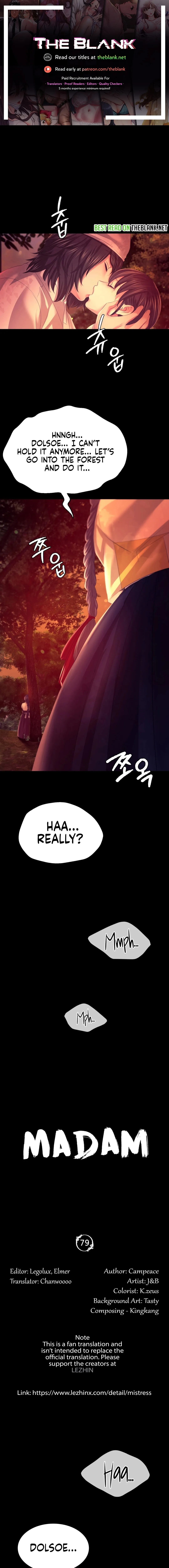 Madam Chapter 79 - Page 1
