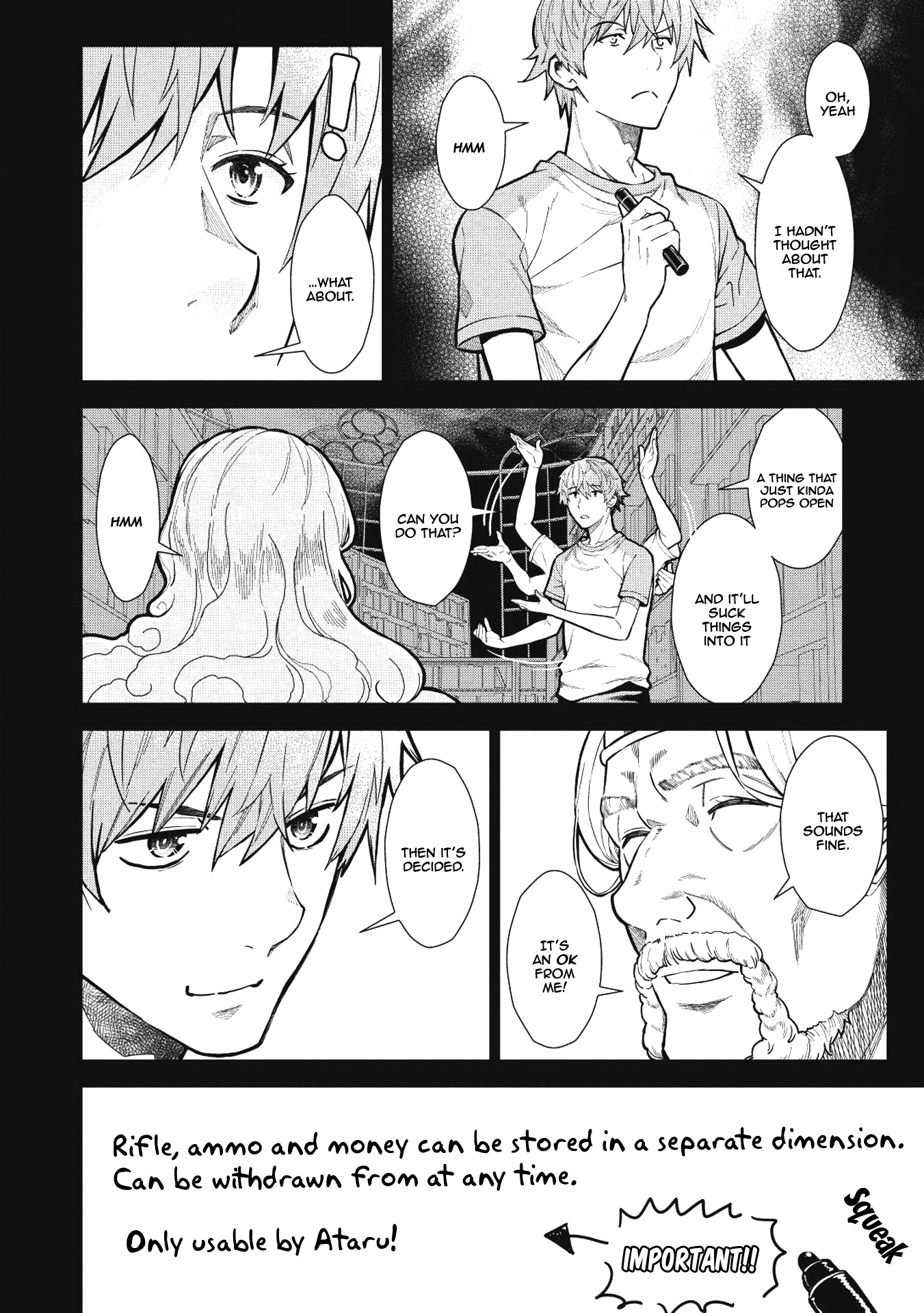 Magan to Dangan o Tsukatte Isekai o Buchinuku! Chapter 5 - Page 3