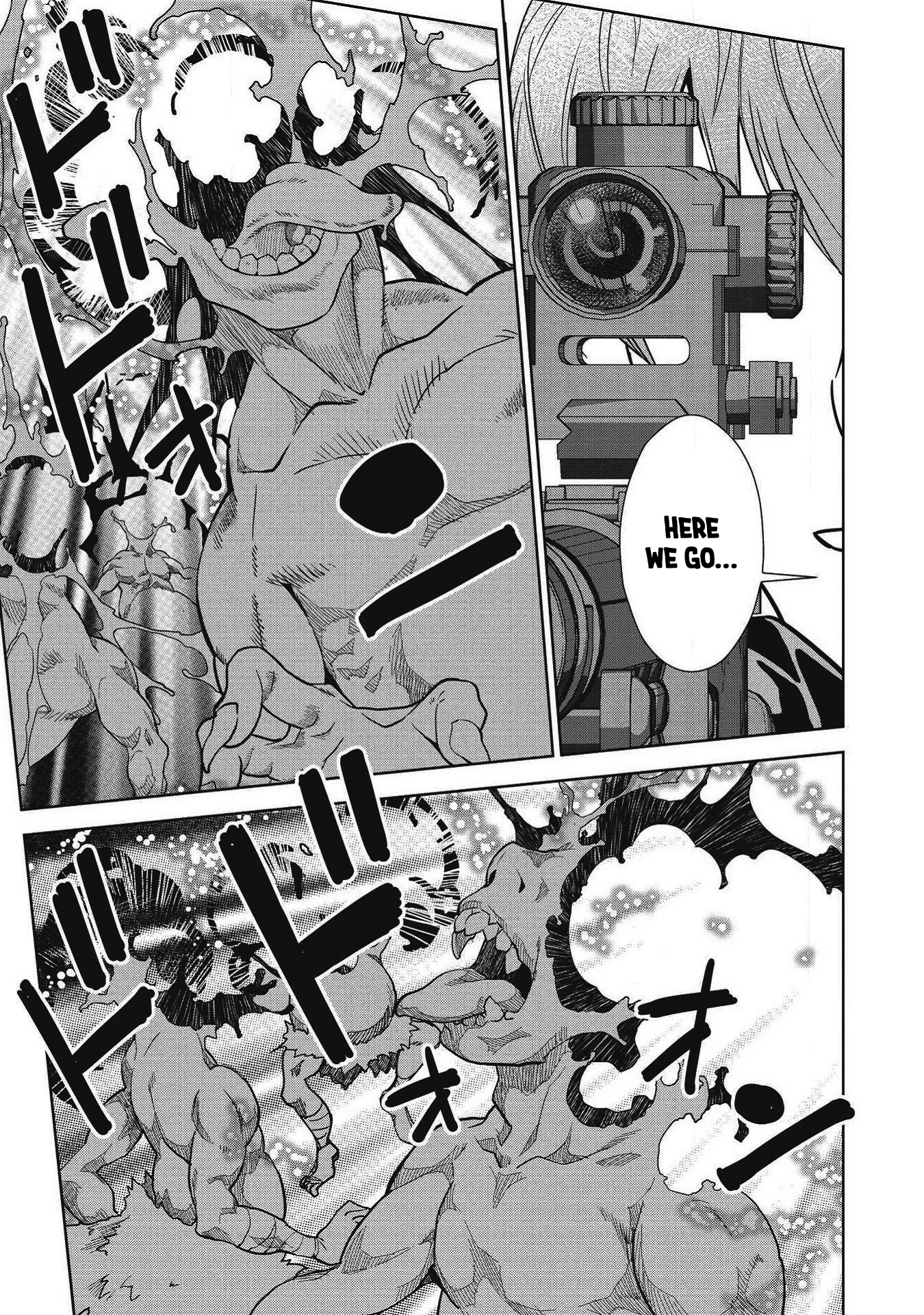 Magan to Dangan o Tsukatte Isekai o Buchinuku! Chapter 8 - Page 14