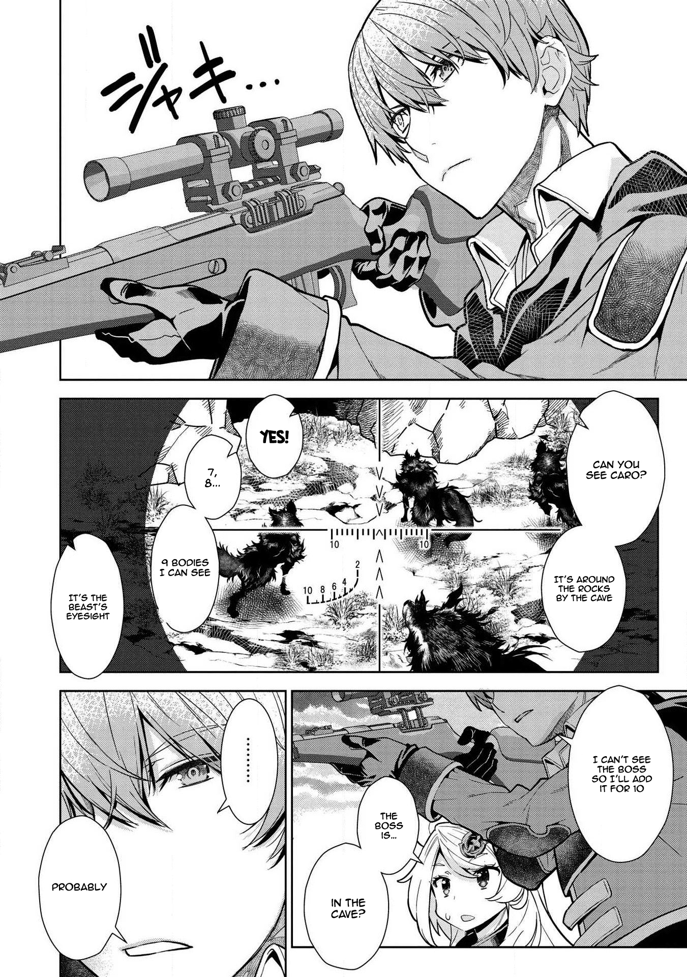 Magan to Dangan o Tsukatte Isekai o Buchinuku! Chapter 9.1 - Page 9