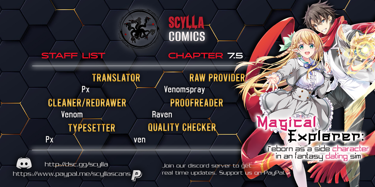 Magical Explorer – It Seems I Have Become a Friend of the Protagonist In An Eroge World, But Because Magic is Fun I Have Abandoned The Role And Train Myself Chapter 7.5 - Page 1