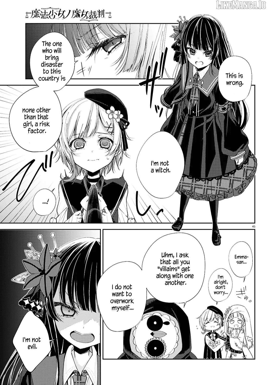 Mahou Shoujo no Majo Saiban Chapter 1 - Page 42