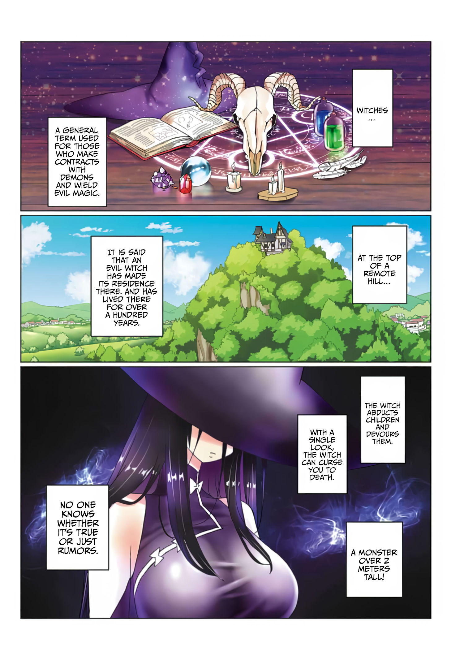 Mahou to Boku to Dekkai Shishou Chapter 1 - Page 2