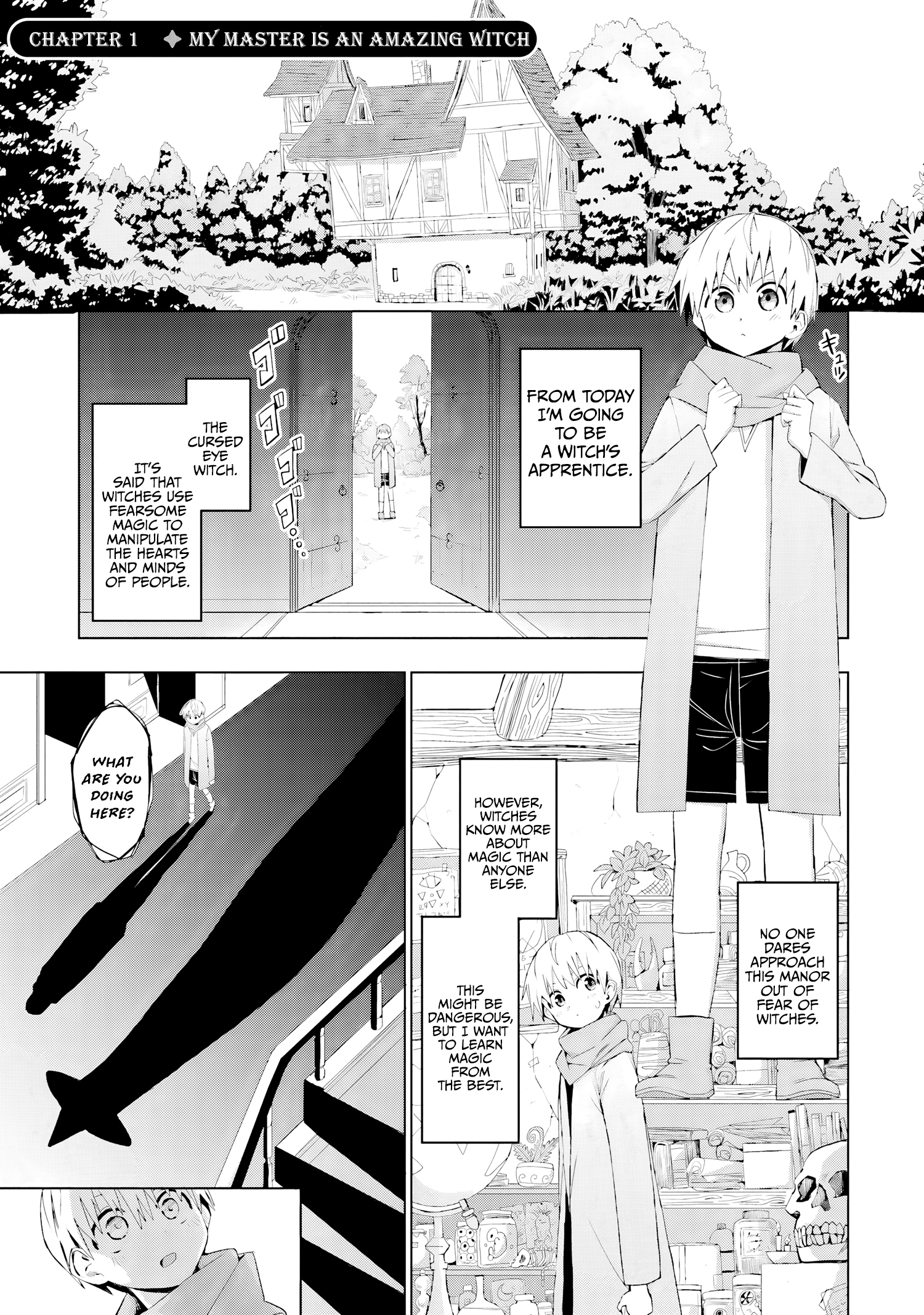 Mahou to Boku to Dekkai Shishou Chapter 1 - Page 3