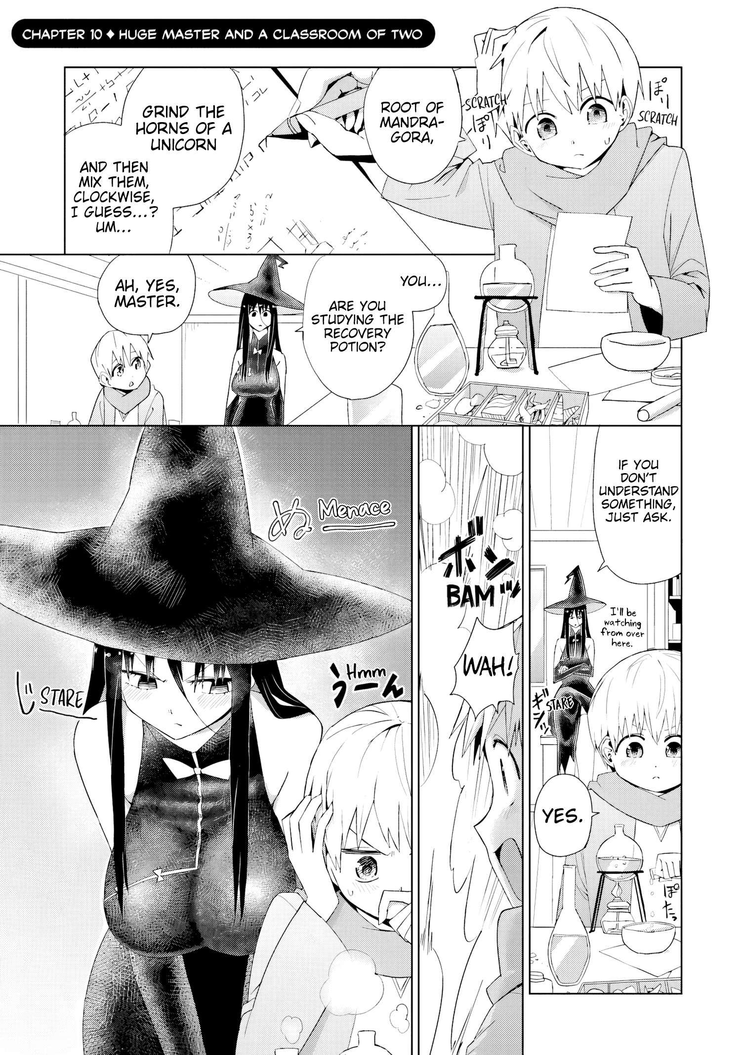 Mahou to Boku to Dekkai Shishou Chapter 10 - Page 2