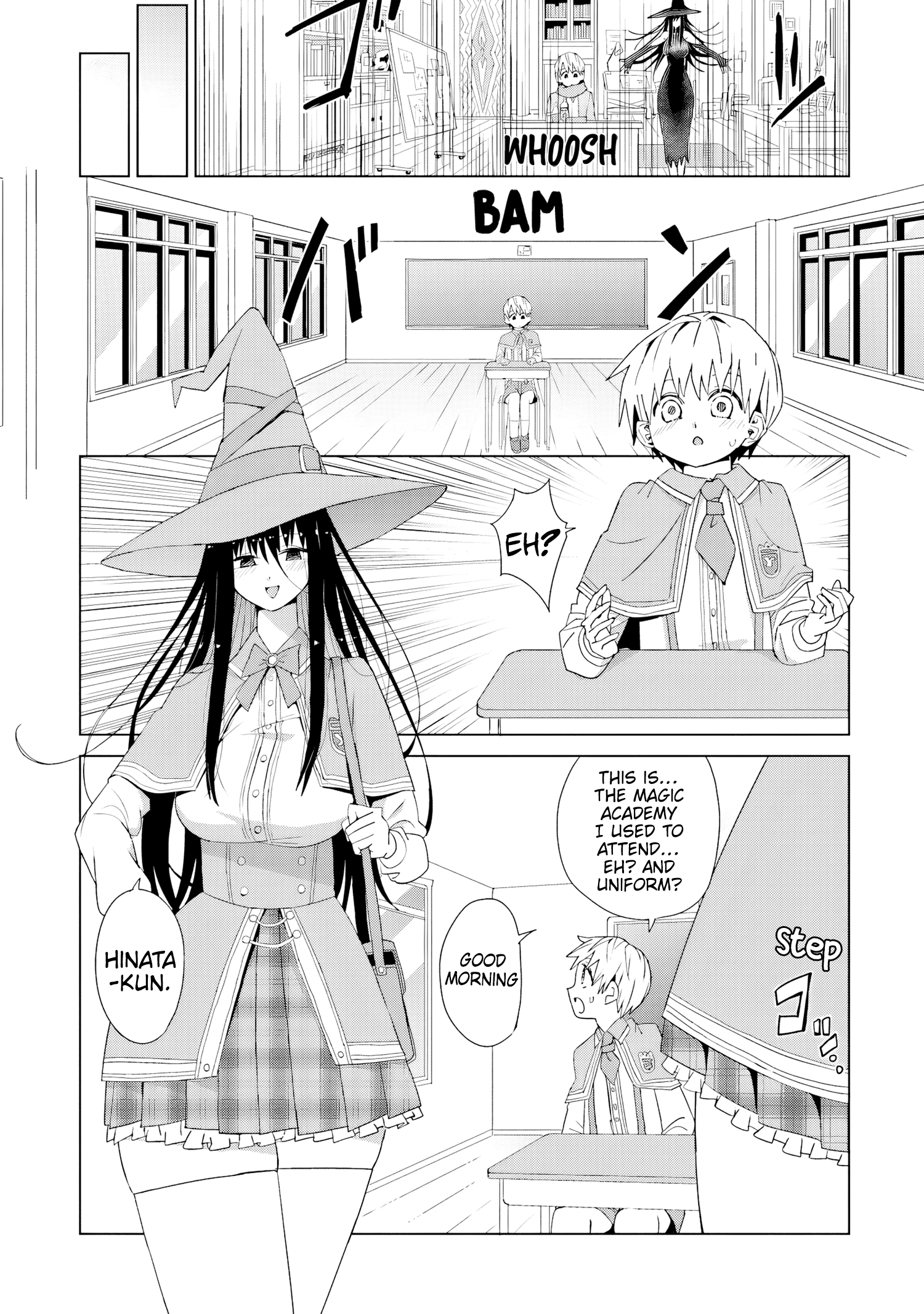 Mahou to Boku to Dekkai Shishou Chapter 10 - Page 4