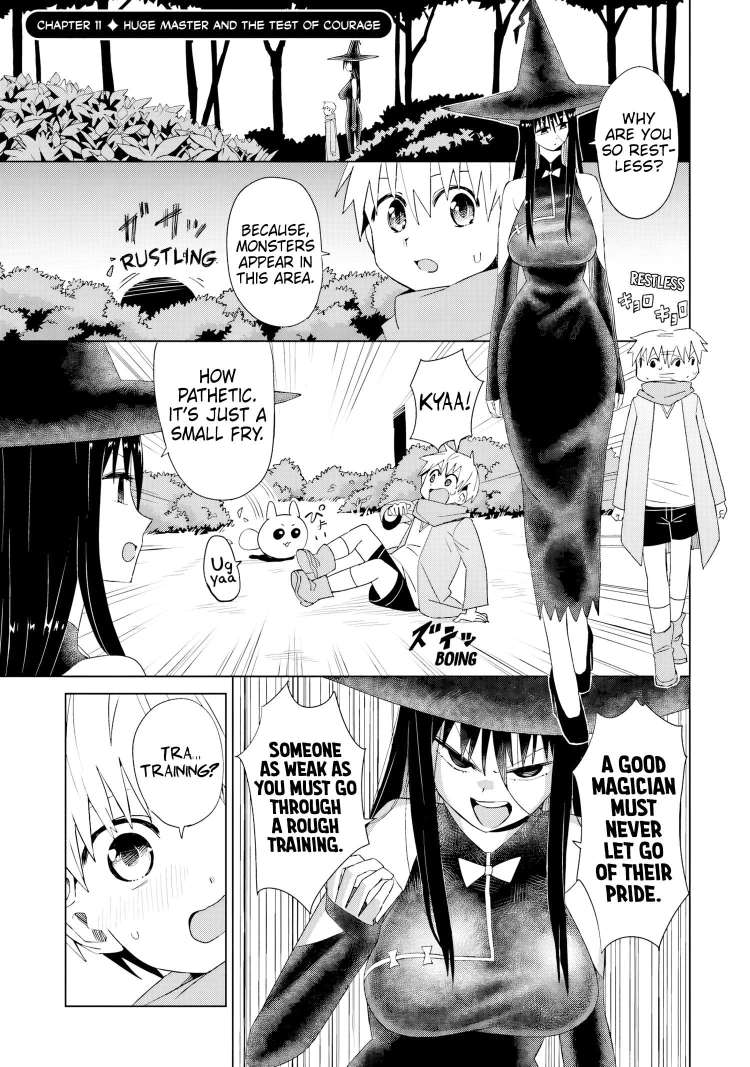 Mahou to Boku to Dekkai Shishou Chapter 11 - Page 2