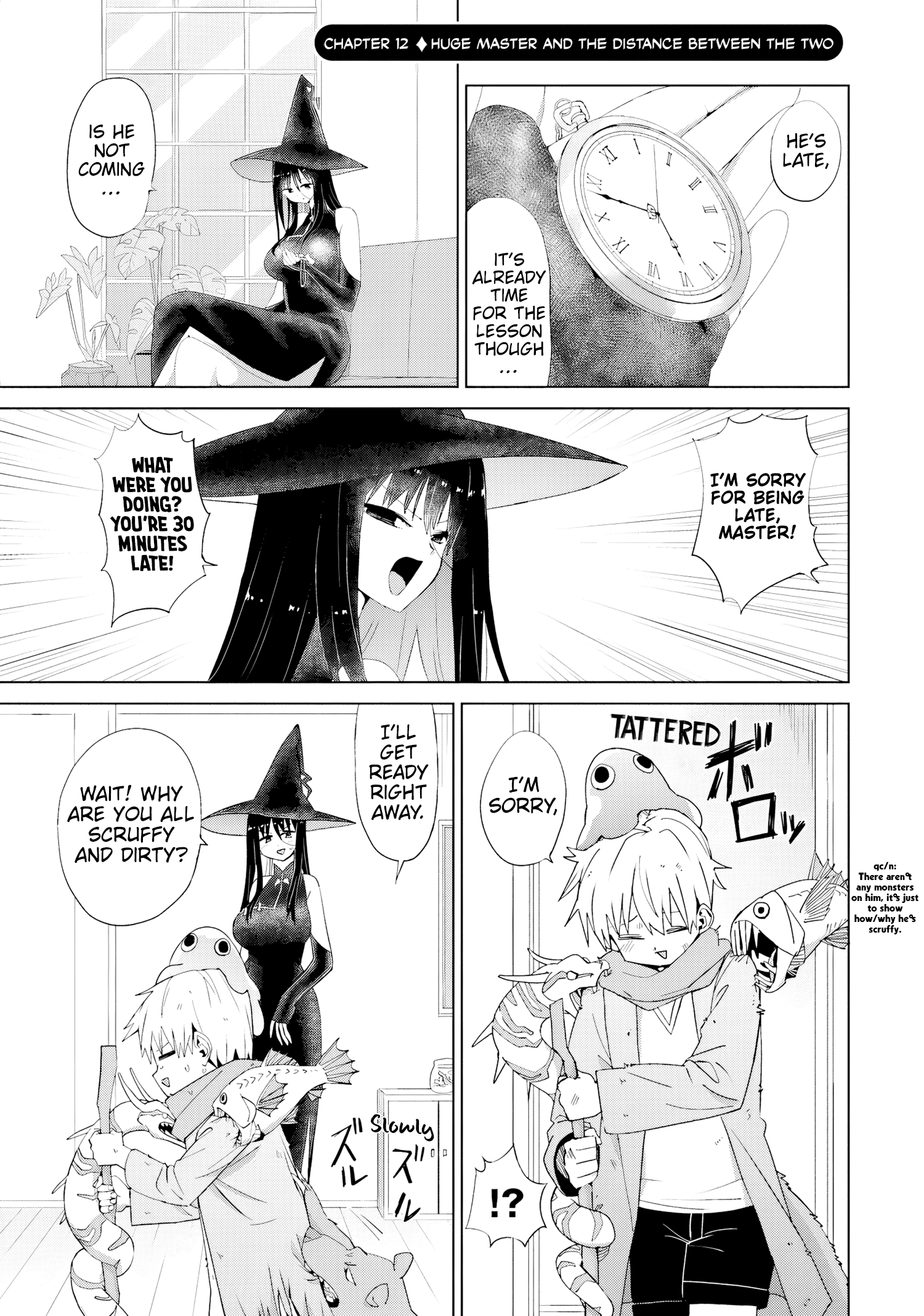 Mahou to Boku to Dekkai Shishou Chapter 12 - Page 2