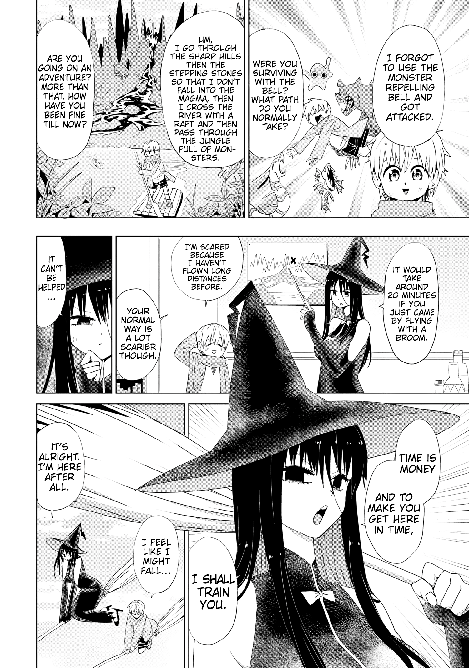 Mahou to Boku to Dekkai Shishou Chapter 12 - Page 3