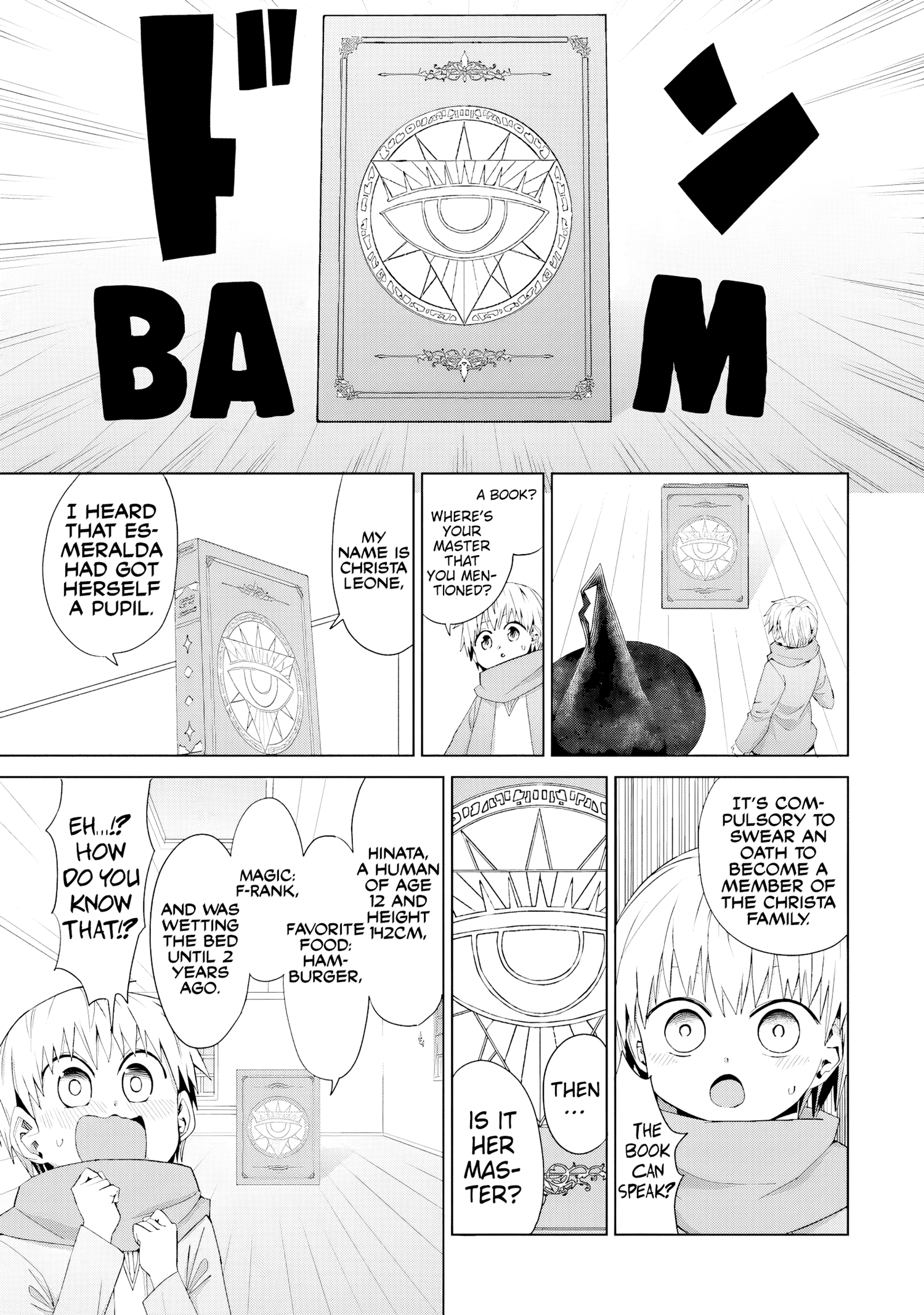 Mahou to Boku to Dekkai Shishou Chapter 14 - Page 4