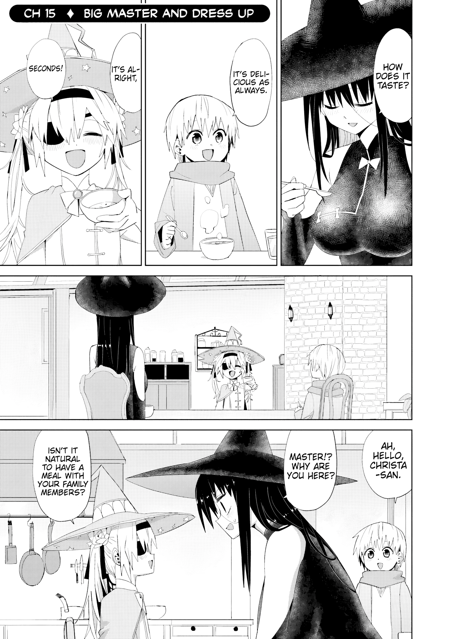 Mahou to Boku to Dekkai Shishou Chapter 15 - Page 2