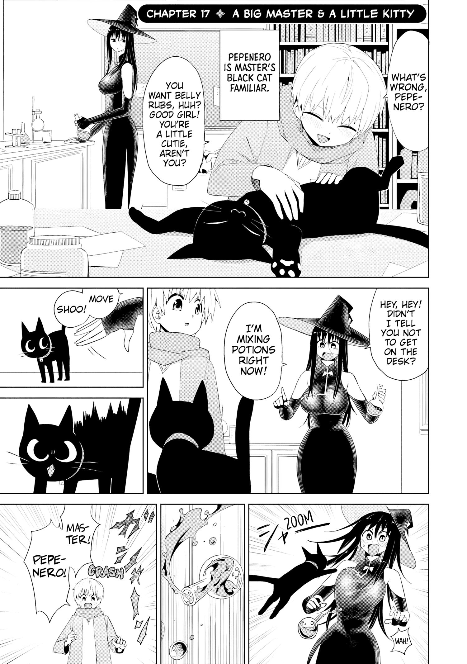 Mahou to Boku to Dekkai Shishou Chapter 17 - Page 2