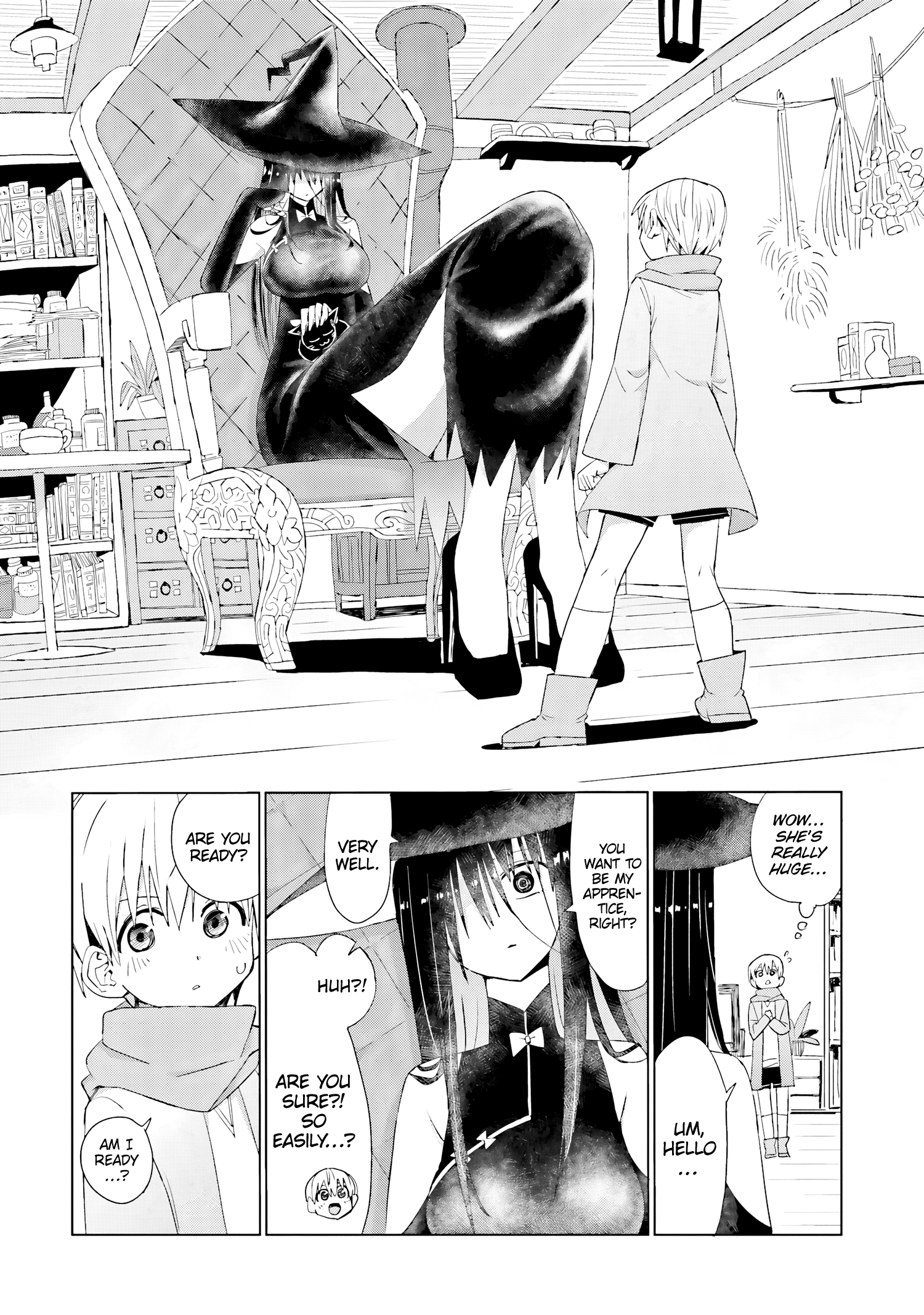 Mahou to Boku to Dekkai Shishou Chapter 2 - Page 3