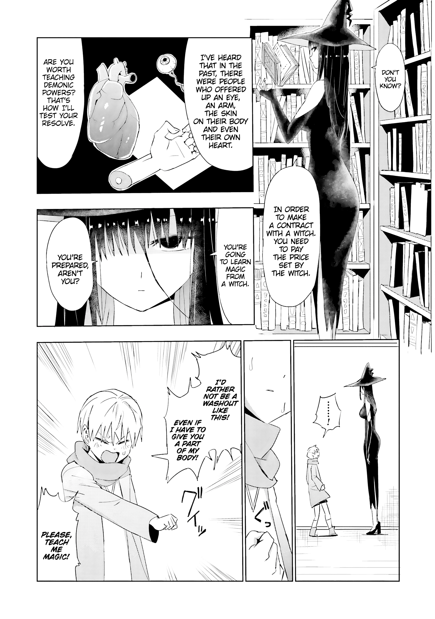 Mahou to Boku to Dekkai Shishou Chapter 2 - Page 4